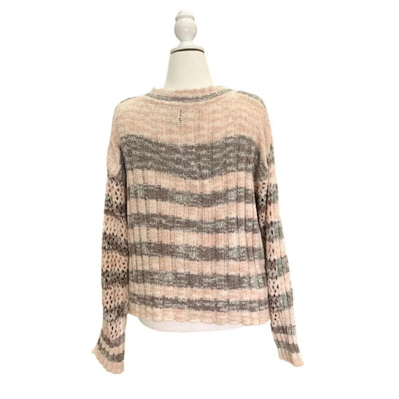 Stitch Fix Multicolor Knit Sweater With V-Neck & Long Sleeves Size M - Picture 4 of 10
